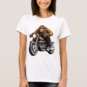 Motorfiets Apen Aap T-shirt