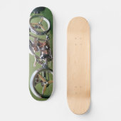 Motorfiets Art Skateboard (Voorkant)