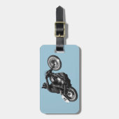   motorfiets bagagelabel (Voorkant verticaal)