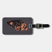 Motorfiets Bagagelabel (Voorkant horizontaal)