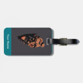 Motorfiets Bagagelabel (Achterkant horizontaal)