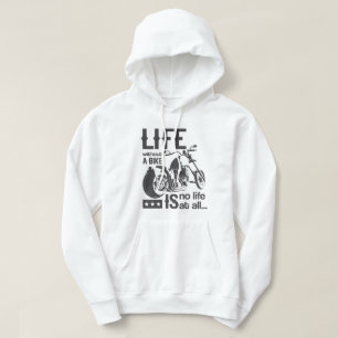 Motorfiets, basissuikergoed hoodie
