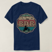 Motorfiets BDR (2) T-shirt (Design voorkant)