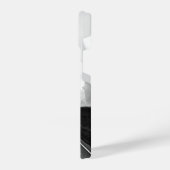 Motorfiets Bike Biker Black White iPhone Hoesje (Linkerkant)