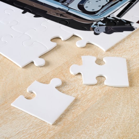 Motorfiets Bike Biker Legpuzzel (Zijkant)