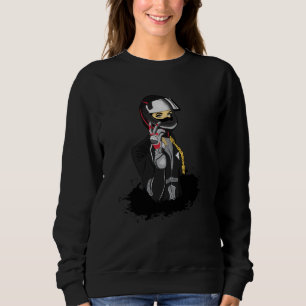 Motorfiets Biker Bike Girl Women Funny Gift Idee Trui