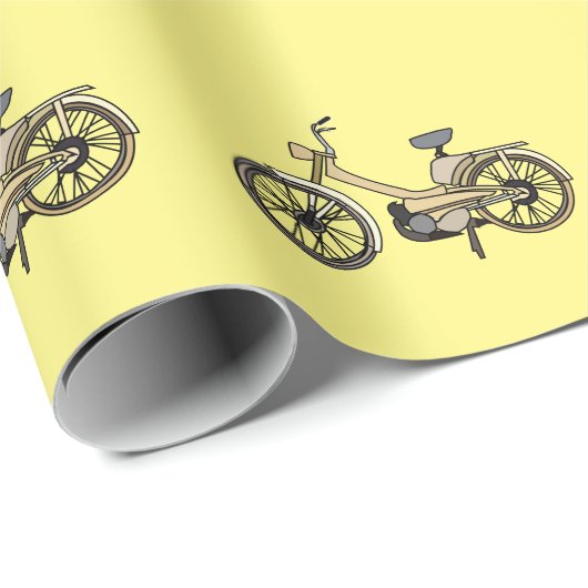 Motorfiets Biker Cadeaupapier (Rol Hoek)