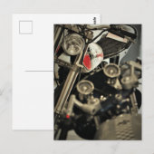 Motorfiets Biker Ride Rider Briefkaart (Voorkant / Achterkant)