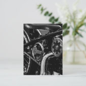 Motorfiets Biker Ride Rider Briefkaart (Staand voorkant)