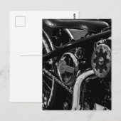 Motorfiets Biker Ride Rider Briefkaart (Voorkant / Achterkant)