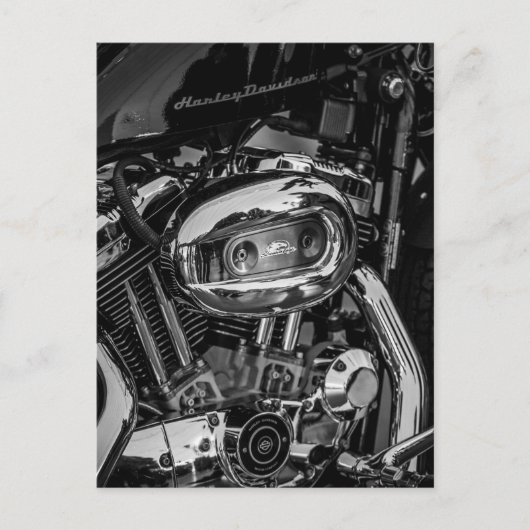 Motorfiets Biker Ride Rider Briefkaart (Voorkant)