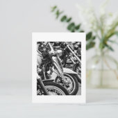 Motorfiets Biker Ride Rider Briefkaart (Staand voorkant)