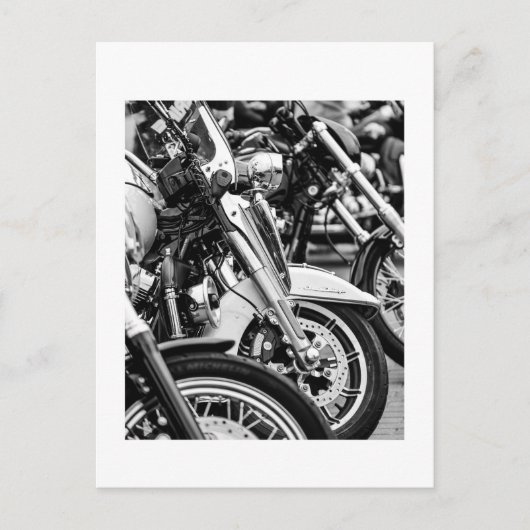 Motorfiets Biker Ride Rider Briefkaart (Voorkant)