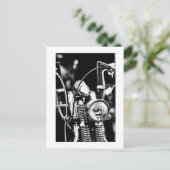 Motorfiets Biker Ride Rider Briefkaart (Staand voorkant)