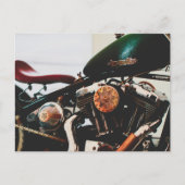 Motorfiets Biker Ride Rider Briefkaart (Voorkant)