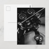 Motorfiets Biker Ride Rider Briefkaart (Voorkant / Achterkant)