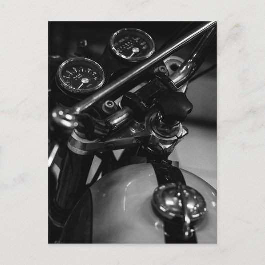 Motorfiets Biker Ride Rider Briefkaart (Voorkant)