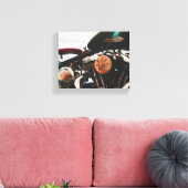 Motorfiets Biker Ride Rider Canvas Afdruk (Insitu (Woonkamer))