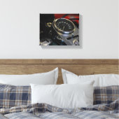Motorfiets Biker Ride Rider Canvas Afdruk (Insitu (Slaapkamer))