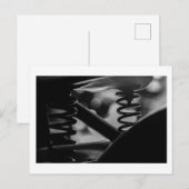 Motorfiets Biker Ride Rider - Gegevens Briefkaart (Voorkant / Achterkant)