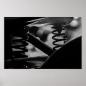 Motorfiets Biker Ride Rider - Gegevens Poster (Voorkant)