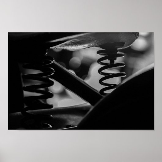 Motorfiets Biker Ride Rider - Gegevens Poster (Voorkant)