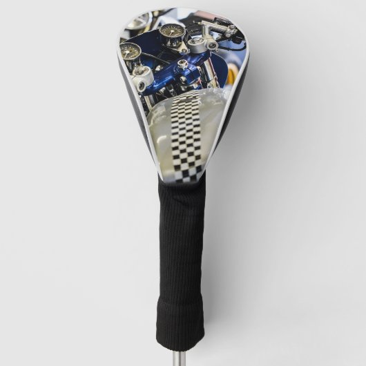 Motorfiets Biker Ride Rider Golfheadcover (Voorkant)