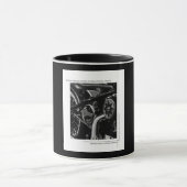 Motorfiets Biker Ride Rider Mok (Midden)