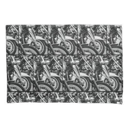 Motorfiets Biker Ride Rider Patroon Kussensloop