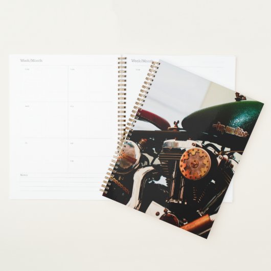 Motorfiets Biker Ride Rider Planner (Display)