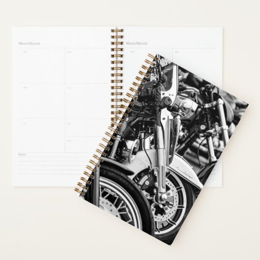 Motorfiets Biker Ride Rider Planner (Display)