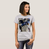 Motorfiets Biker Ride Rider T-shirt (Voorkant volledig)