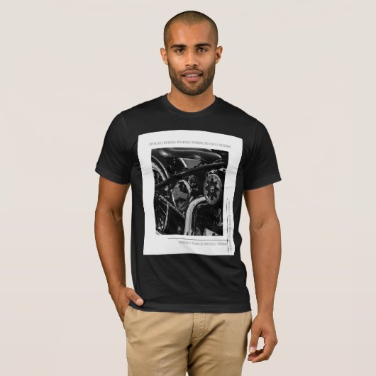 Motorfiets Biker Ride Rider T-shirt (Voorkant volledig)