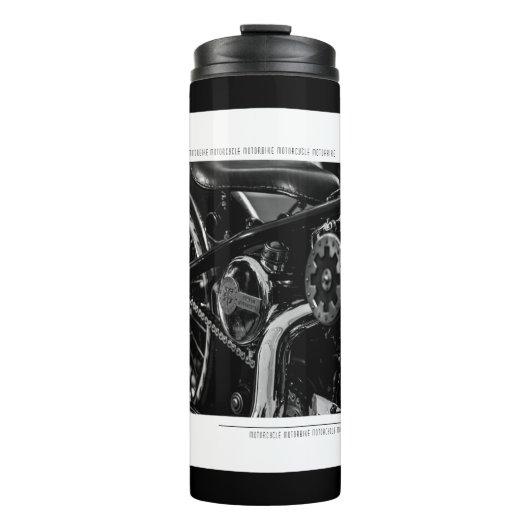 Motorfiets Biker Ride Rider Thermosbeker (Voorkant)