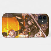 Motorfiets Biker Rider iPhone 11 Hoesje (Achterkant (horizontaal))