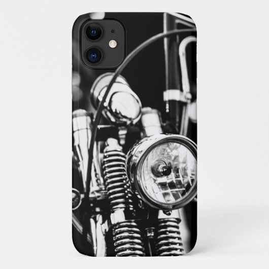 Motorfiets Biker Rider iPhone 11 Hoesje (Achterkant)