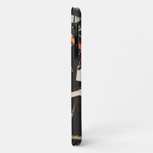 Motorfiets Biker Rider iPhone 11 Hoesje (Achterkant/links)