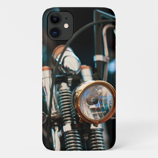Motorfiets Biker Rider iPhone 11 Hoesje (Achterkant)