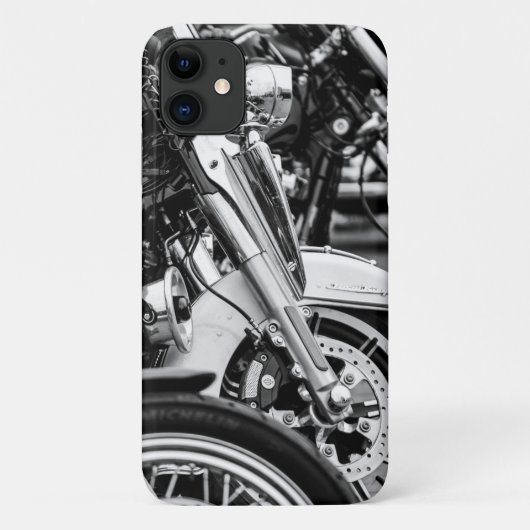 Motorfiets Biker Rider iPhone 11 Hoesje (Achterkant)