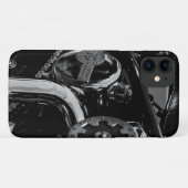 Motorfiets Biker Rider iPhone 11 Hoesje (Achterkant (horizontaal))