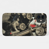 Motorfiets Biker Rider iPhone 11 Hoesje (Achterkant (horizontaal))