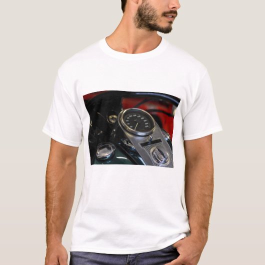 Motorfiets Biker Rider T-shirt (Voorkant)
