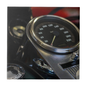 Motorfiets Biker Rider Tegeltje