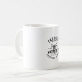 Motorfiets Biker Therapie Koffiemok (Voorkant links)