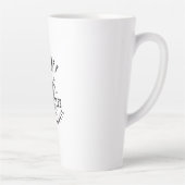 Motorfiets Biker Therapie Latte Mok (Rechts)