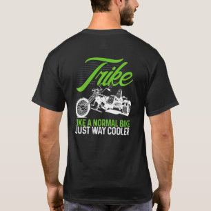 Motorfiets Biker Trike Als Een Normale Fiets Allee T-shirt