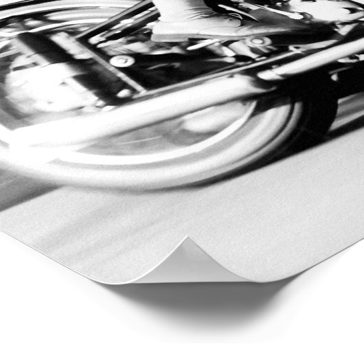 Motorfiets BMW R68 - 1954 Print (Hoek)