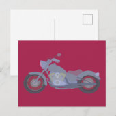 Motorfiets Briefkaart (Voorkant / Achterkant)