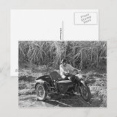 Motorfiets Briefkaart (Voorkant / Achterkant)