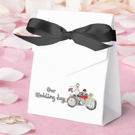 Motorfiets Bruid en Bruidegom Huwelijk Bedankdoosjes (Huwelijk)
